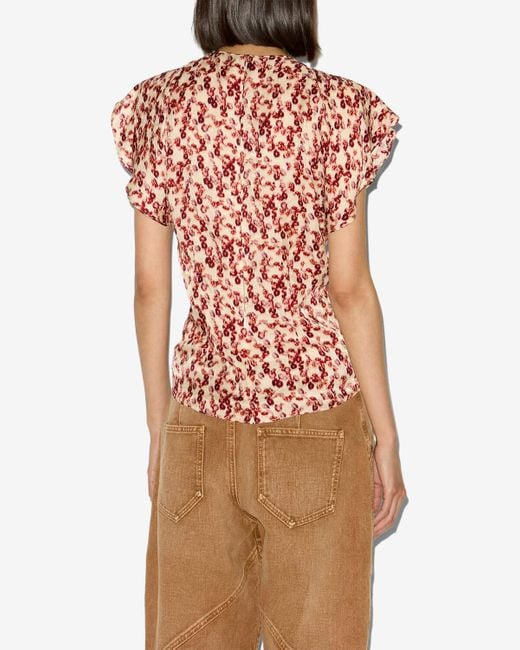 Isabel Marant White Top Lonea