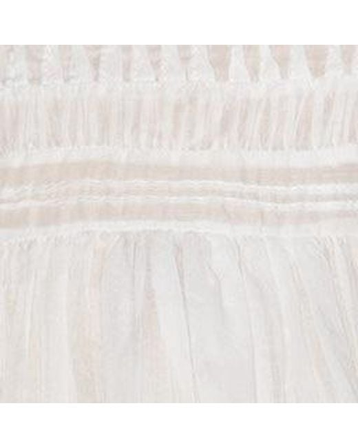 Isabel Marant White Plalia Blouse