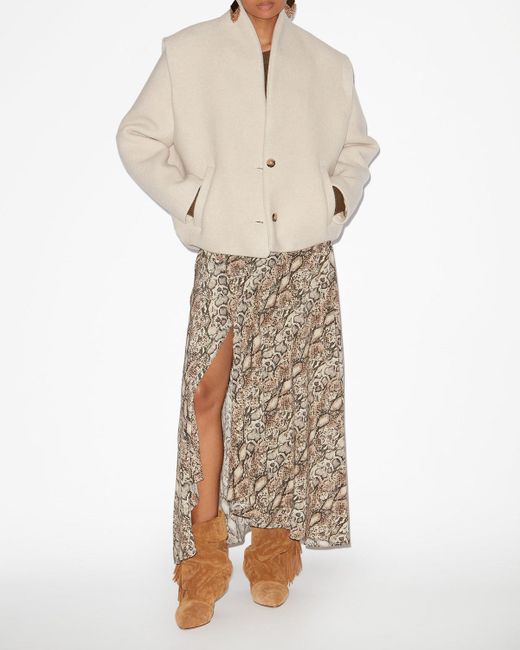 Giacca Drogo di Isabel Marant in Natural