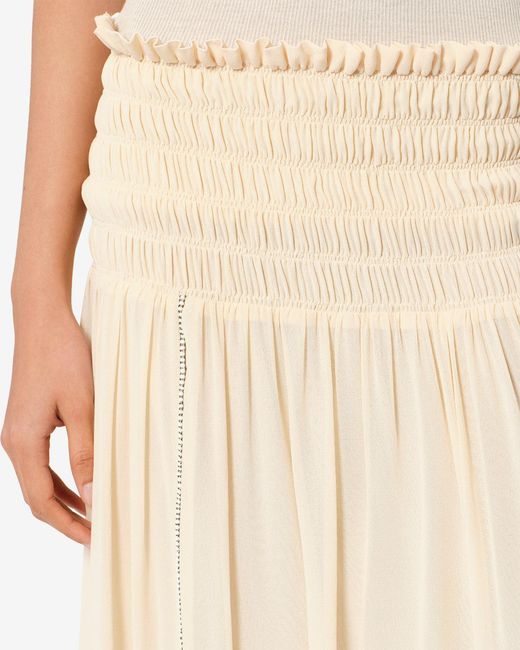 Isabel Marant Natural Nerly Skirt