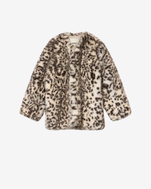 Isabel Marant Natural Aglae Coat