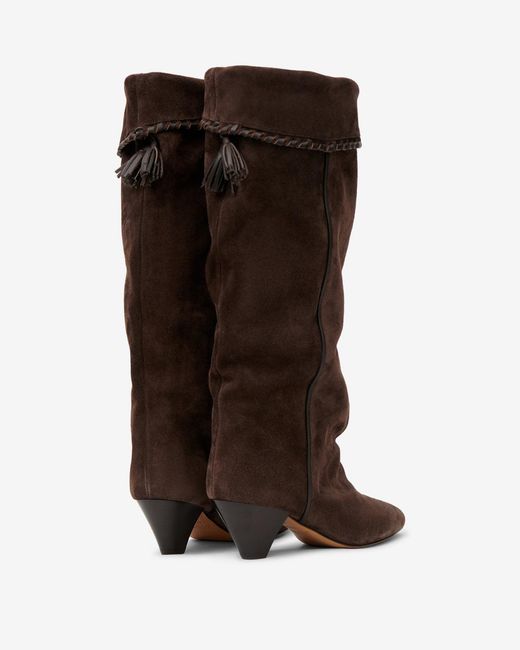 Isabel Marant Brown Elita High Boots