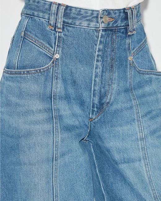 Isabel Marant Blue Vetan Pants