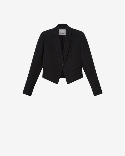 Isabel Marant Black Pialena Wool Jacket