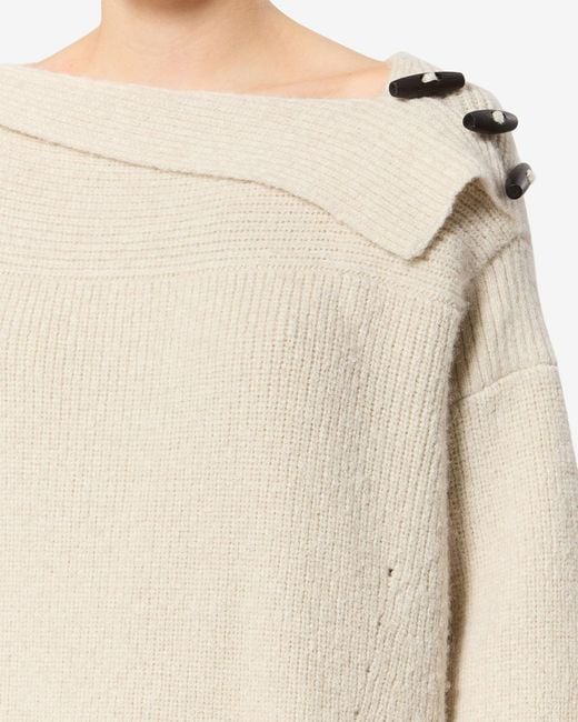 Isabel Marant White Thais Pullover