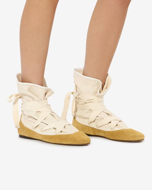 Isabel Marant Natural Letiz Boots