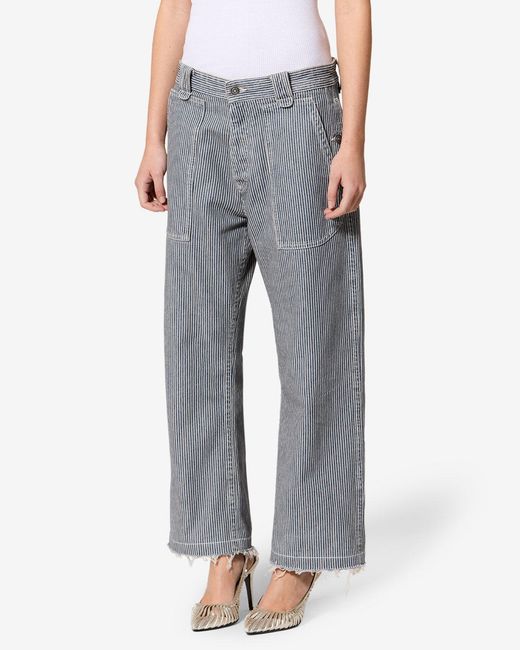 Isabel Marant Gray Ermina Pants