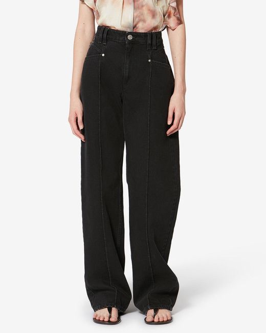 Isabel Marant Black Drolane Jean
