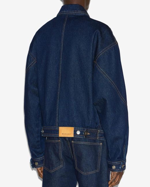 Isabel Marant Blue Jorest Jacket for men