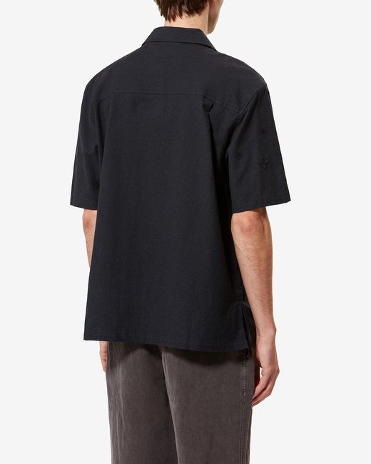 Isabel Marant Black Indy Shirt for men