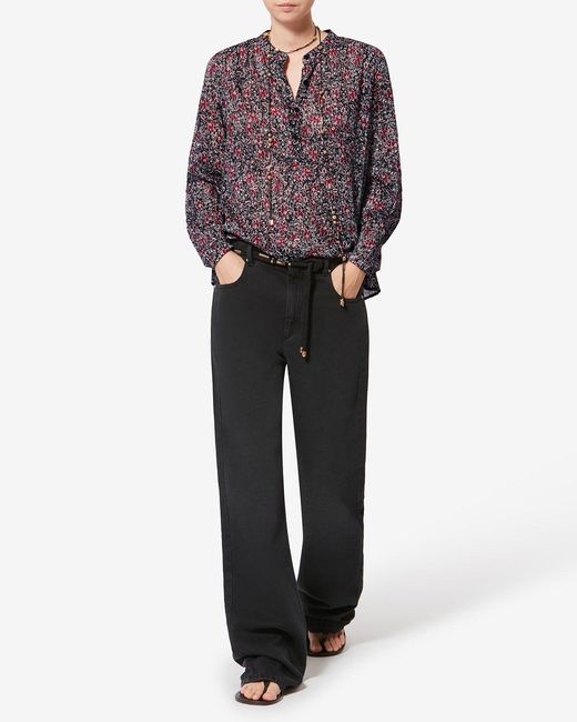 Isabel Marant Purple Maria Top