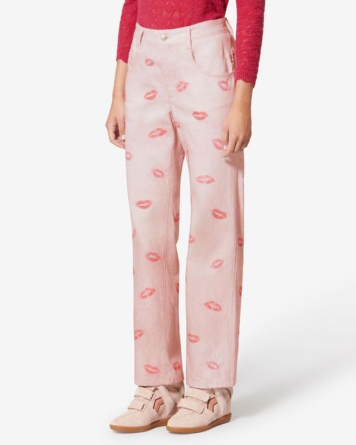 Isabel Marant Pink Brinsa Pants
