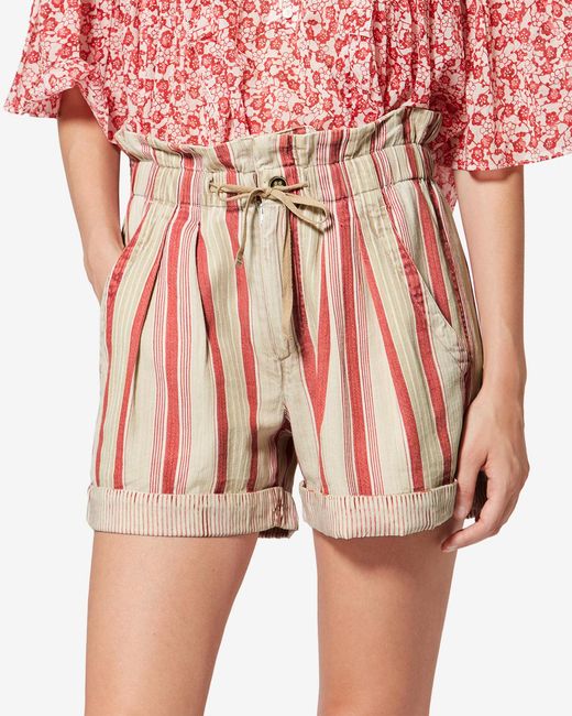 Isabel Marant White Nirma Shorts