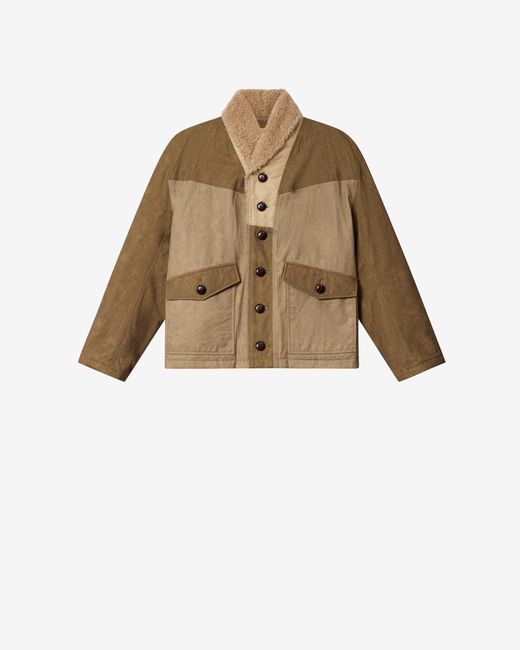 Isabel Marant Natural Toswald Coat for men