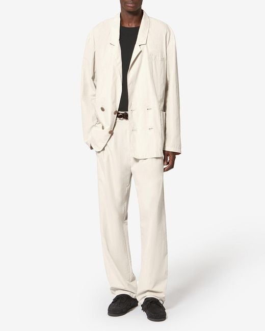 Isabel Marant Natural Yhann Jacket for men