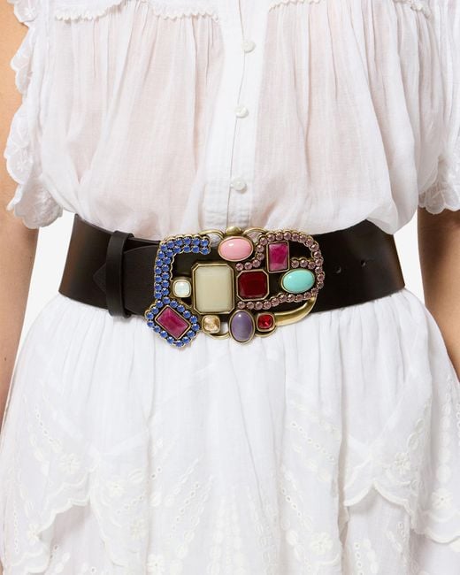 Isabel Marant Black Nedia Belt