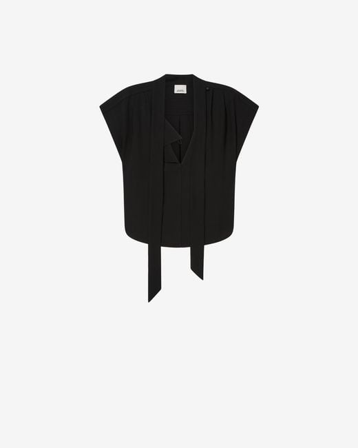 Isabel Marant Black Selene Top