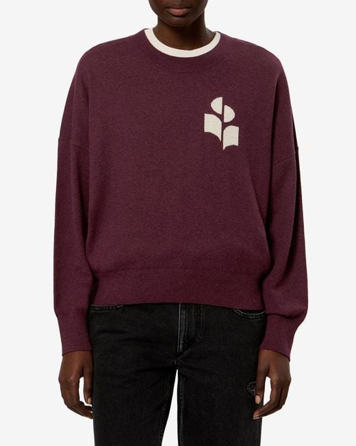 Pull Marisans Isabel Marant en coloris Purple