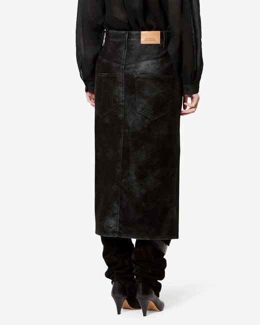 Isabel Marant Black Bisane Skirt