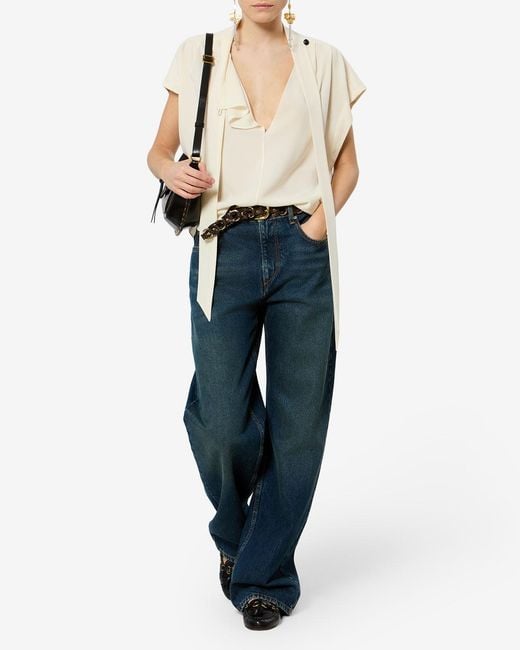 Isabel Marant Natural Selene Top