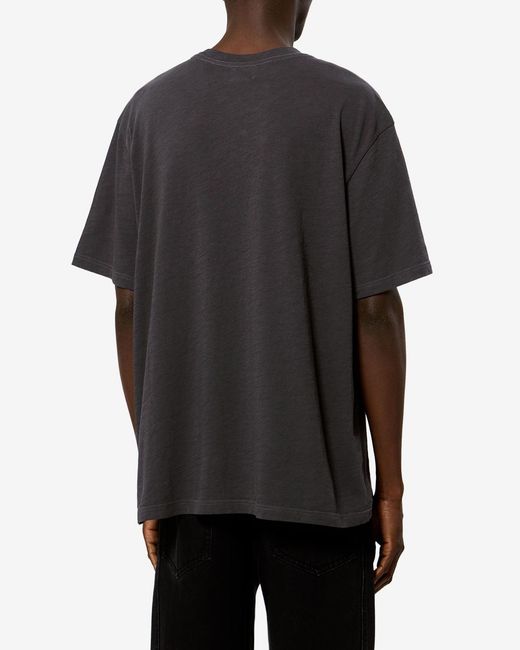 Isabel Marant Black Hiroe Tee Shirt for men