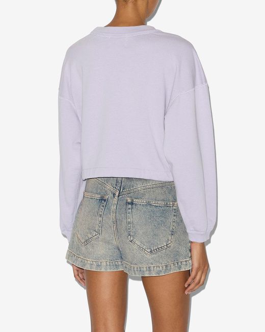 Isabel Marant Purple Margo Sweatshirt