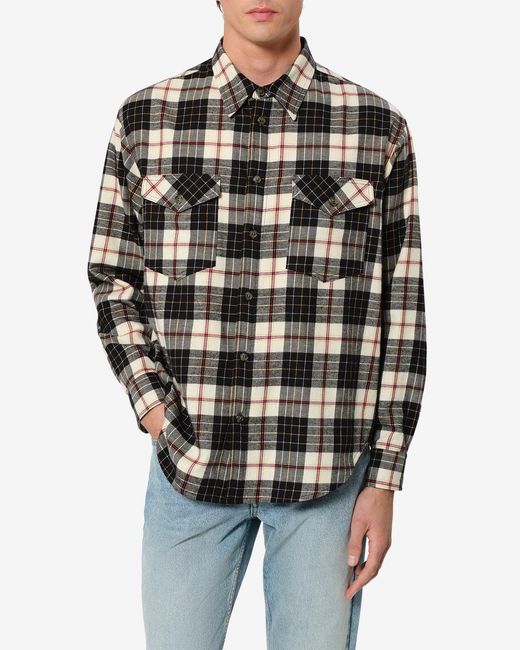 Isabel Marant White Saul Shirt for men
