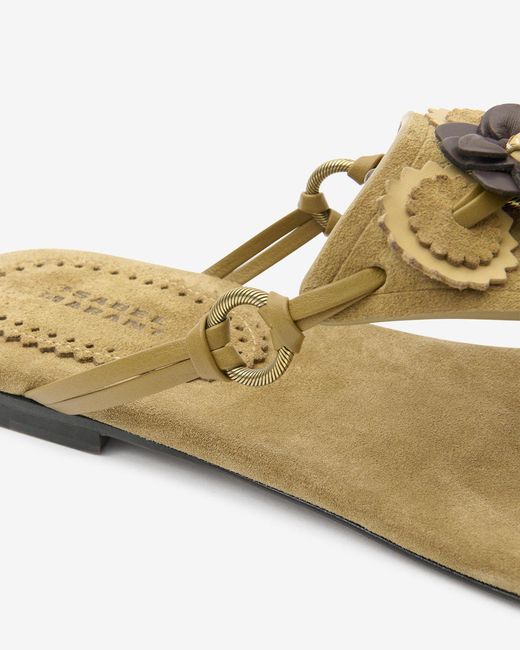Isabel Marant Pink Elato Sandals