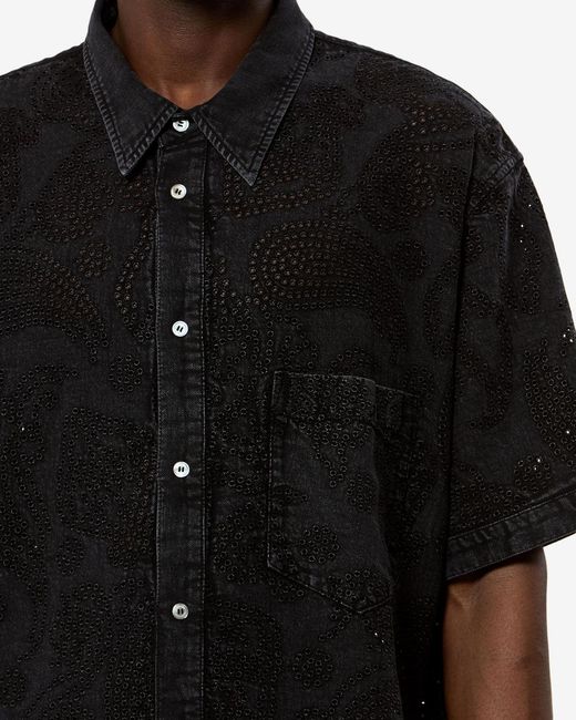 Isabel Marant Black Igwen Shirt for men