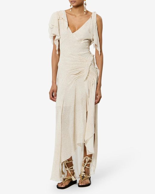 Isabel Marant Natural Tylena Dress