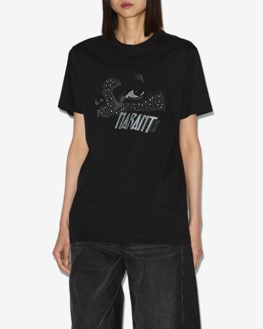 Isabel Marant Black Zoeline T-Shirt