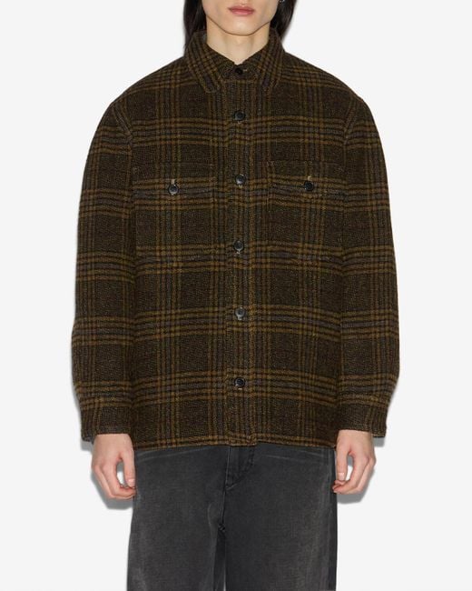 Isabel Marant Green Kervey Jacket for men