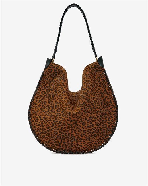 Isabel Marant Brown Oskan Hobo Soft Bag