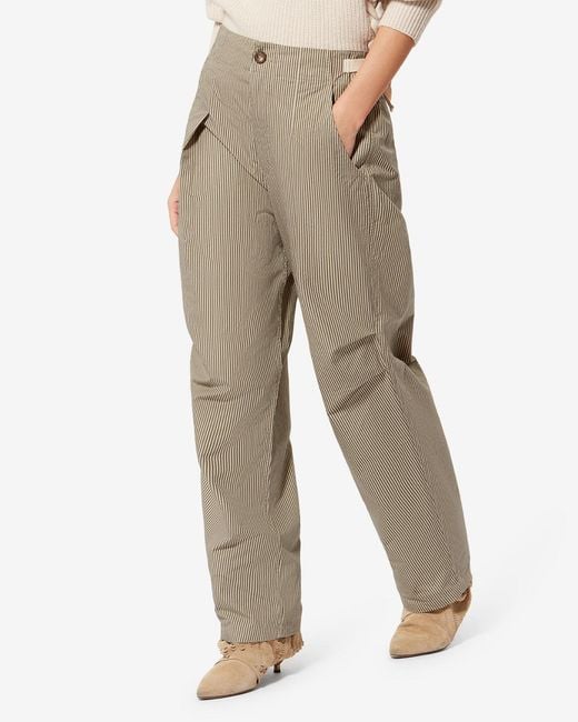 Isabel Marant Natural Ceryne Pants