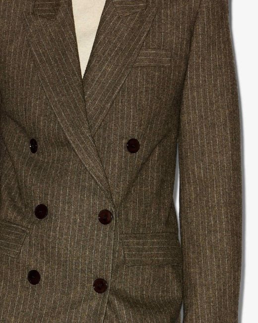 Isabel Marant Green Jevima Jacket