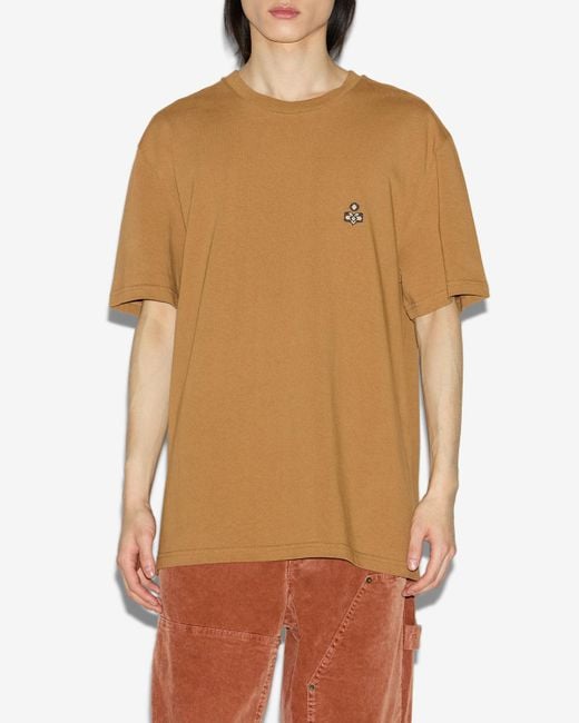 Camiseta Hugo Isabel Marant de hombre de color Brown