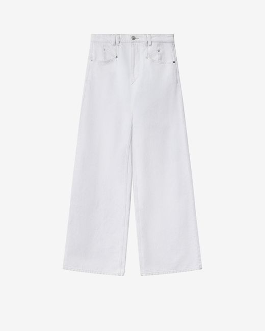 Isabel Marant White Lemony Pants