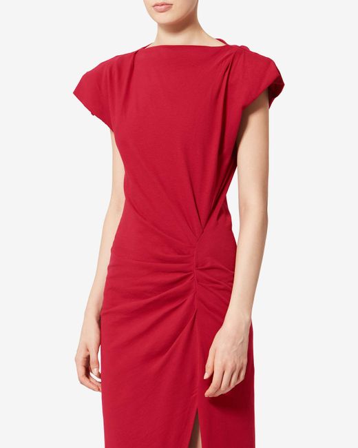 Isabel Marant Red Nadela Dress
