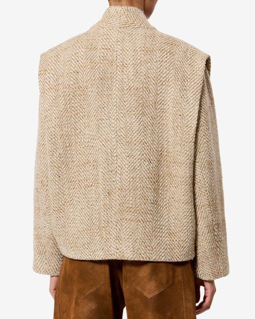 Isabel Marant White Drogo Jacket