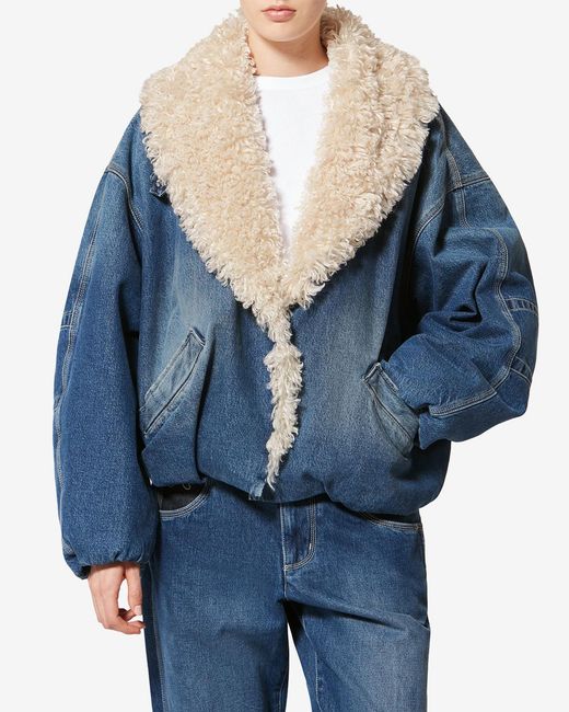 Isabel Marant Blue Charone Jacket