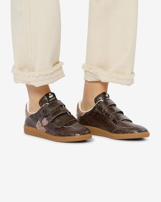 Isabel Marant Brown Beth Sneakers