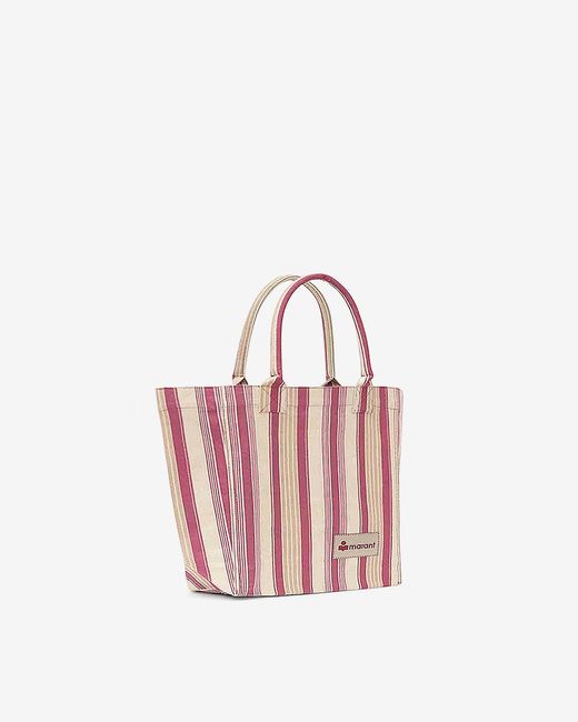 Isabel Marant Pink Small Yenky Tote Bag
