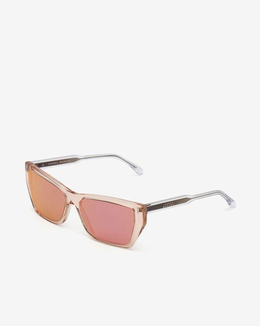 Isabel Marant Pink Squared Tessa