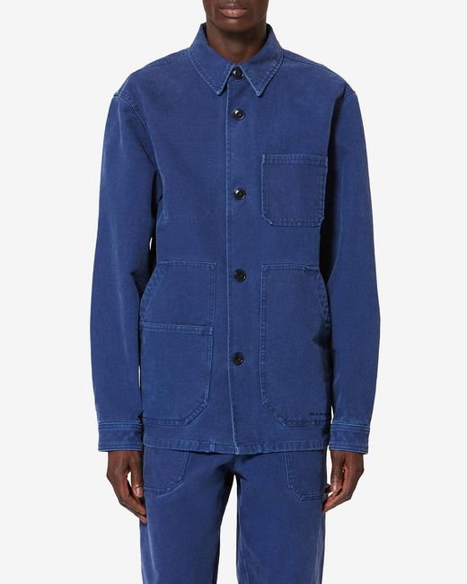 Isabel Marant Blue Ardy Jacket for men