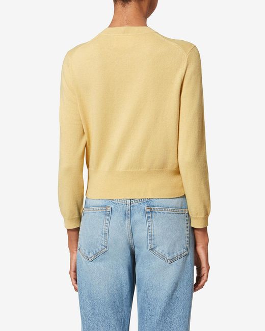 Isabel Marant White Newton Cardigan