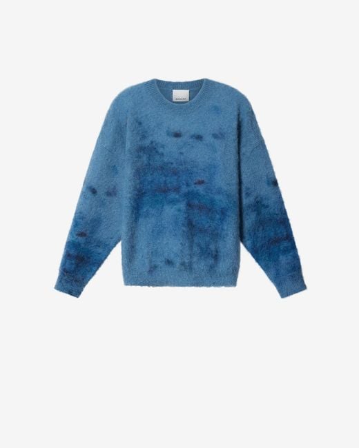 Isabel Marant Blue Ayden Pullover for men