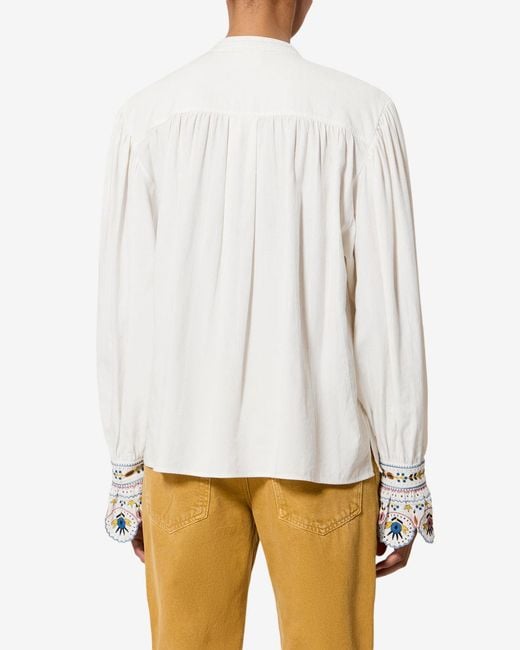 Isabel Marant White Monique Top