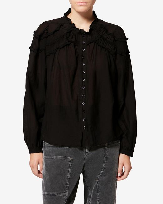 Isabel Marant Black Christa Blouse