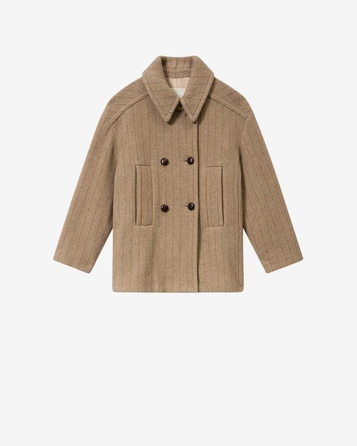 Isabel Marant Natural Fiby Coat