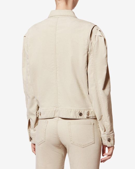 Isabel Marant White Bolineav Jacket